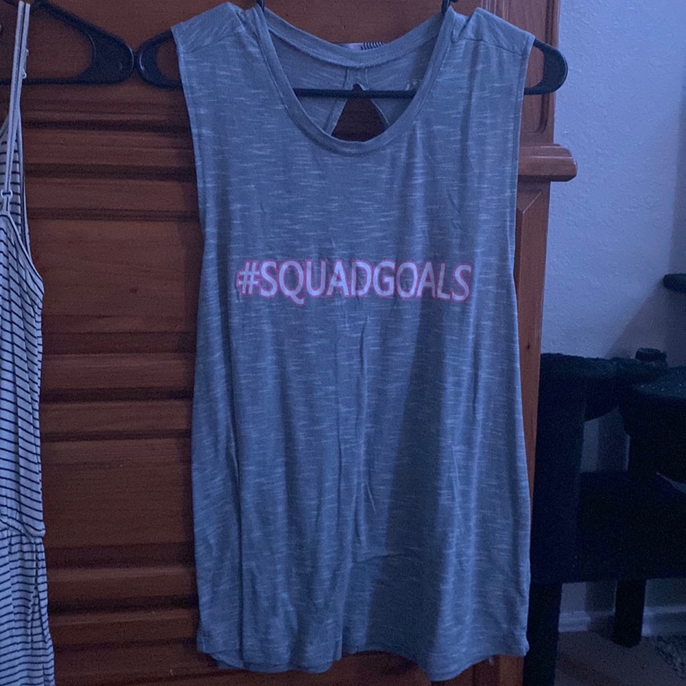 It’s a nice shirt. It’s really cute and good for summer especially in the heat